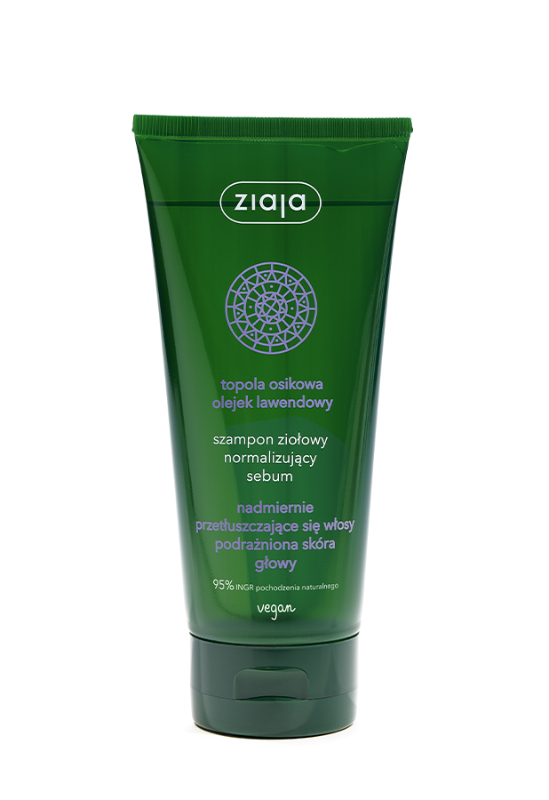 szampon ziołowy normalizujący sebum