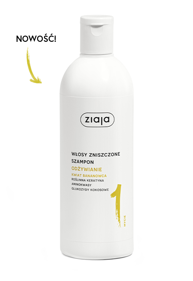 kwiat bananowca szampon odżywianie