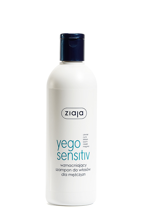 yego sensitiv wzmacniający szampon do włosów dla mężczyzn